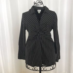 Motherhood maternity dress shirt